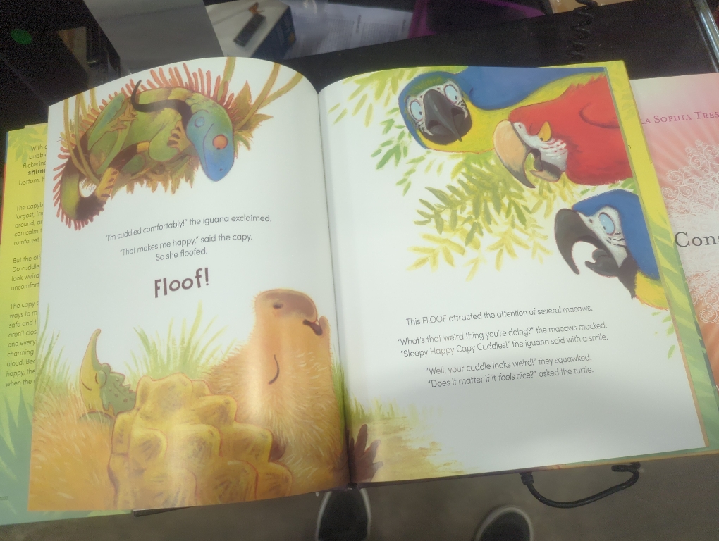 Sleepy Happy Capy Cuddles (Hardcover)