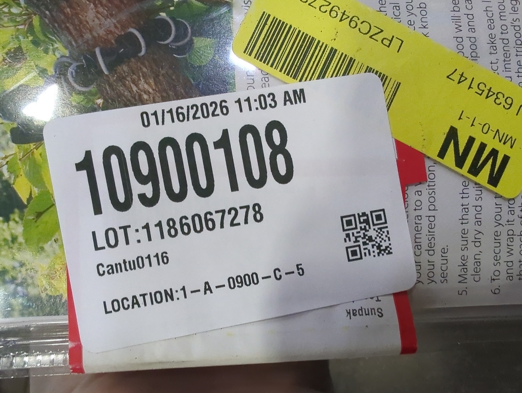 Sunpak PlatinumPlus Flexible Easy to Use Tripod Black