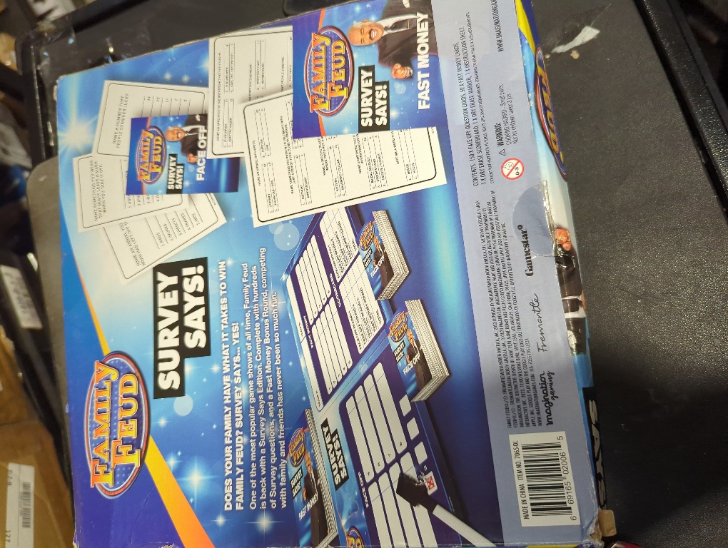 Family Feud Survey Says Board Game Imagination Gaming