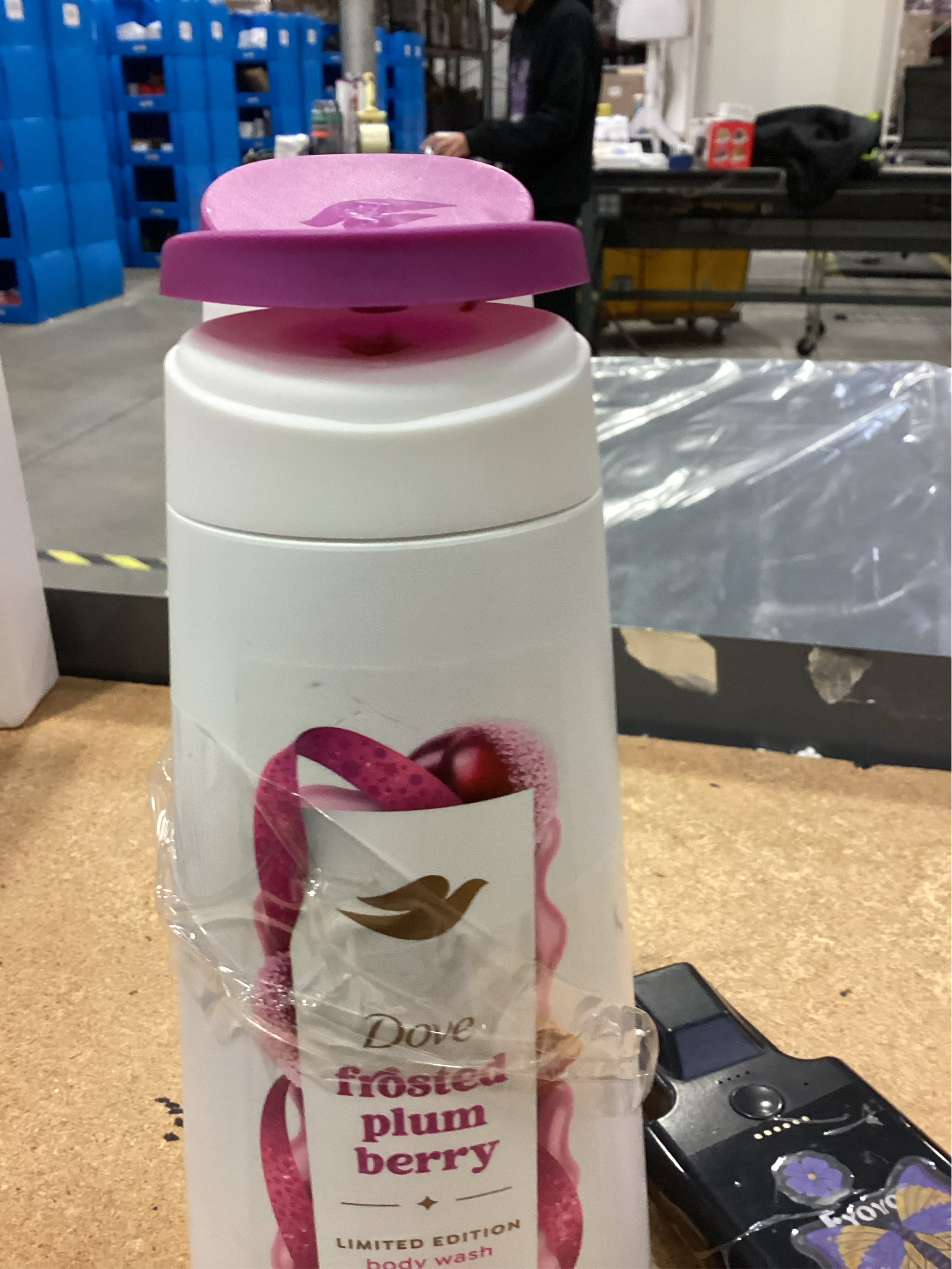 Dove Beauty Limited Edition Holiday Treat Body Wash - Frosted Plum Berry  2 pack