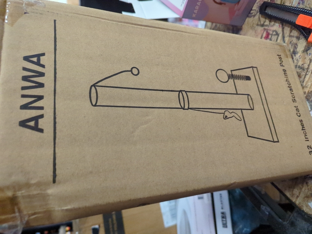 Petbarn Cat Scratching Post Beige (Beige)