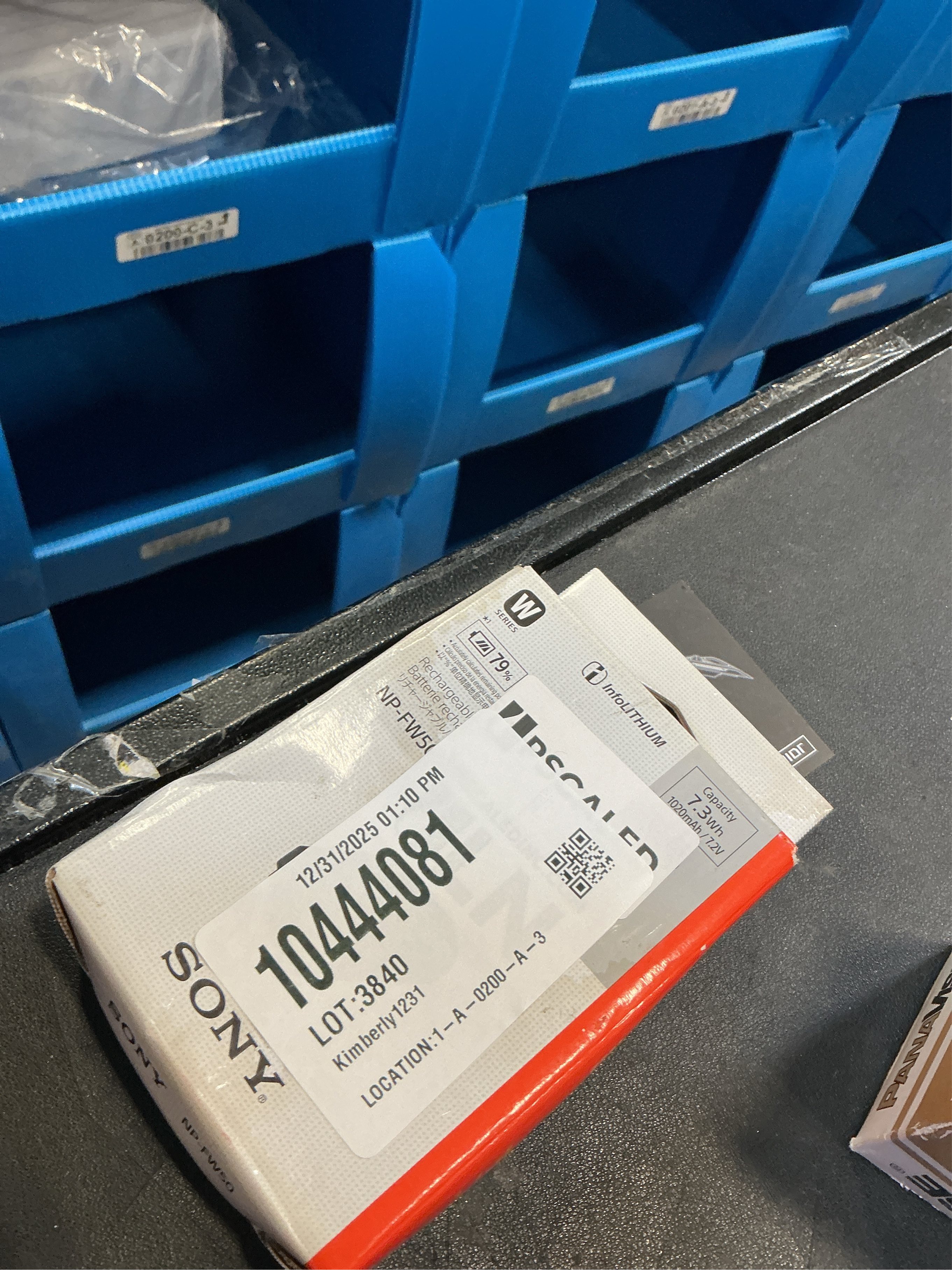 Sony NP-FW50 InfoLithium Rechargeable 7.3Wh 1020mAh Battery