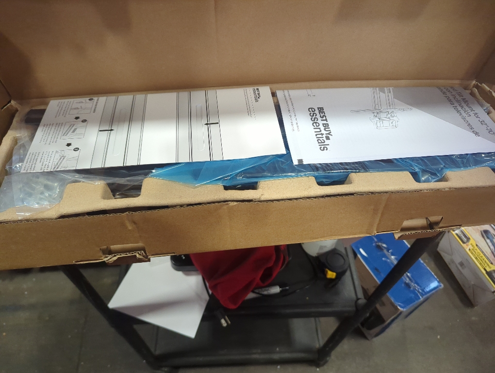 Size 32-70 Best Buy Essentials™ - Extended Tilt TV Wall Mount for Most 32–70 TVs - Black