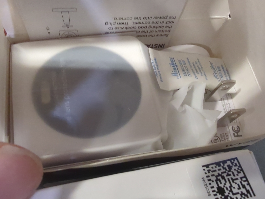 Color White Wyze Cam OG Plug-in Indoor and Outdoor Smart-Enabled Security Camera