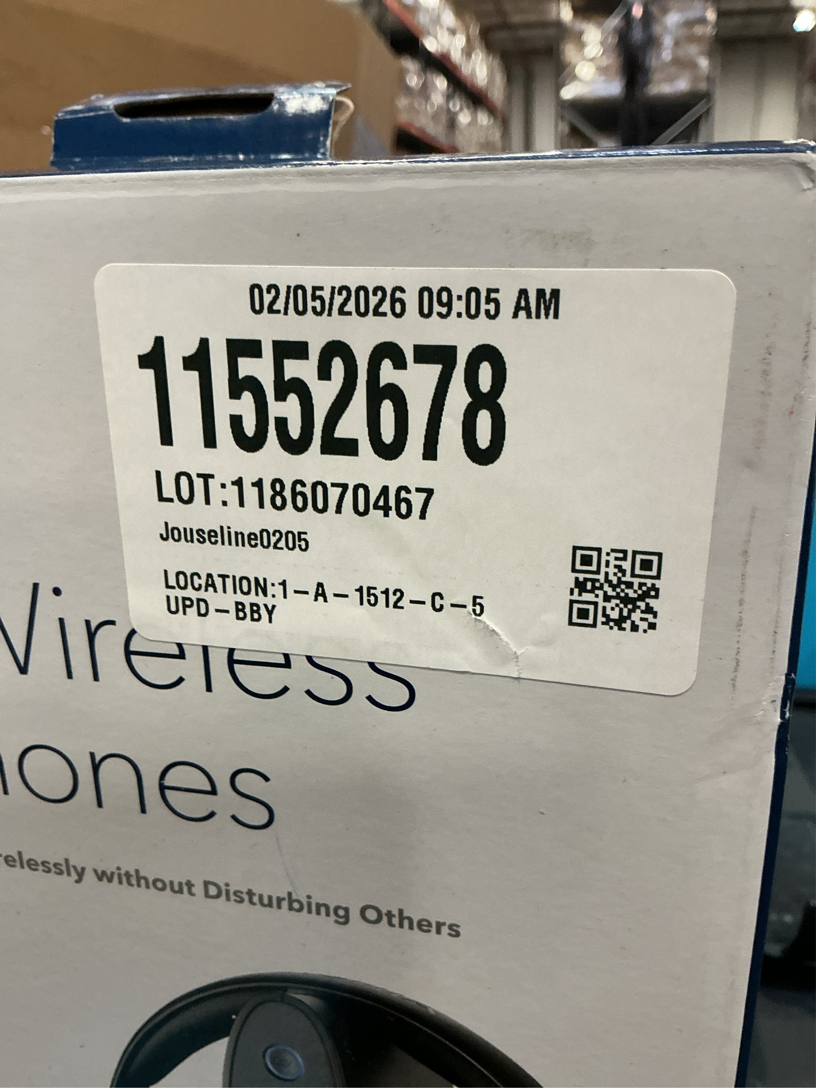 insignia - ns-hawhp2 rf wireless over-the-ear headphones - black