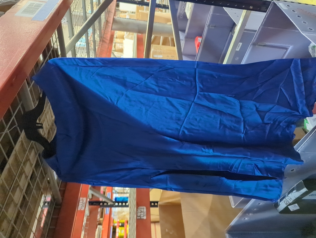 Size S Women Solid High Waist Silky Casual Elastic Satin Midi Skirt -Made in USA (Available in Plus Size)