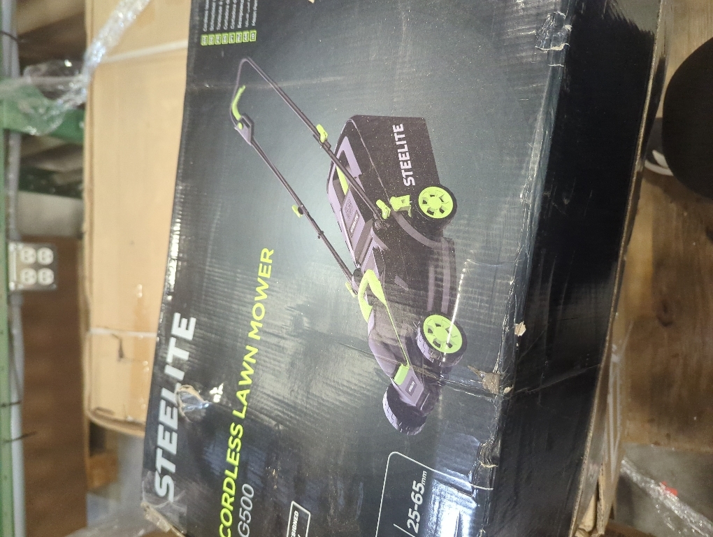 USED❗❗NEEDS CLEANING ❗❗STEELITE 20V 13-Inch Cordless Electric Lawn Mower