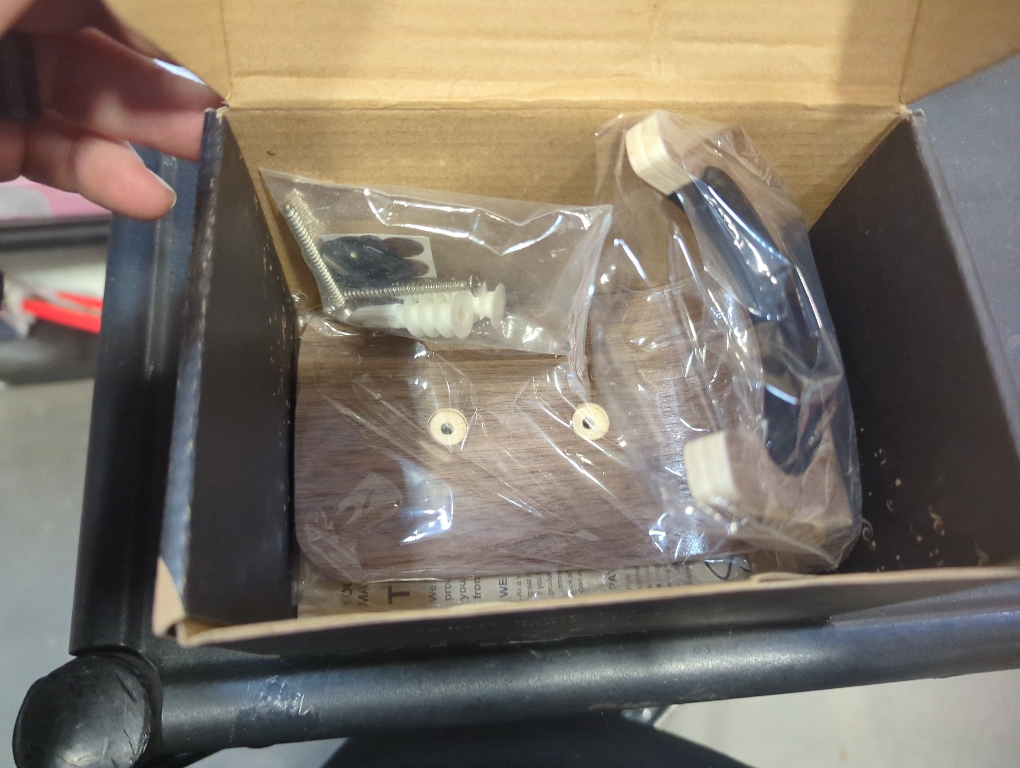 Guitar Wall Mount Hook: Modern Design Walnut Wood Guitar Hanger for Storage & Display. Heavy Duty Ply Guitar Holder for the Wall. Hangers Stand for Acoustic Guitars, Ukulele, Bass, Violin, Cello