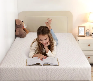 Memory Foam Mattress White Twin 8