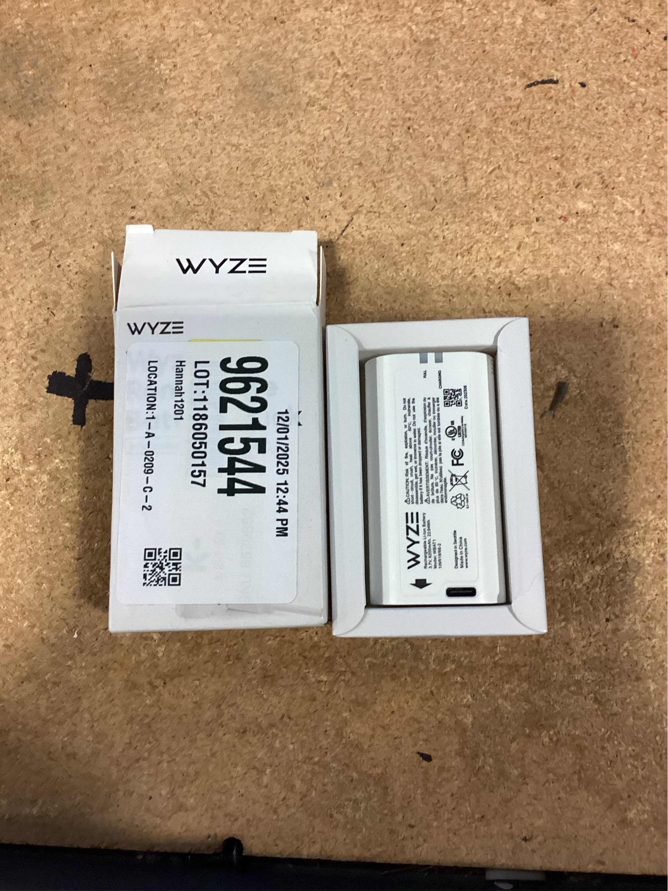 Wyze Removable Battery Pack for Battery Cam Pro - White