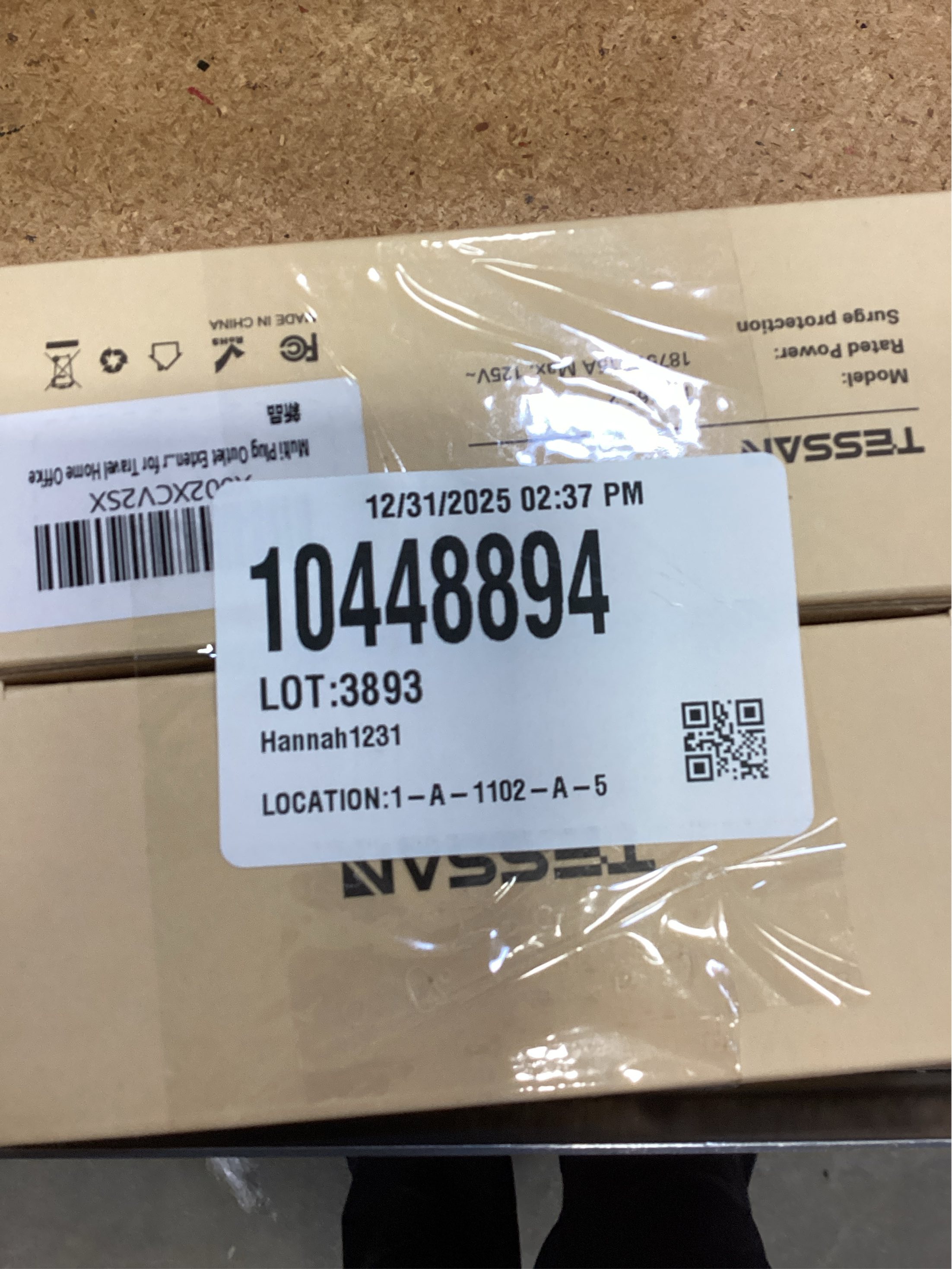 2 pack Multi Plug Outlet Extender, TESSAN Surge Protector Wall Plug Splitter with 5 Electrical Outlet Expander, Multiple Plug Adapter for Travel Home Office