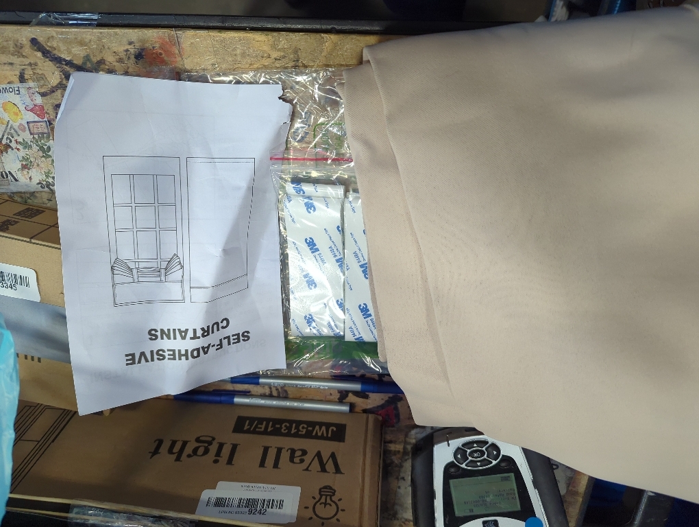 NICETOWN French Door Curtain - Privacy Thermal Insulated 100% Blackout Door Window Curtain for Patio Front Tricia Sidelight Panel, W26 x L72 inch Long, 1 Panel, Greyish White