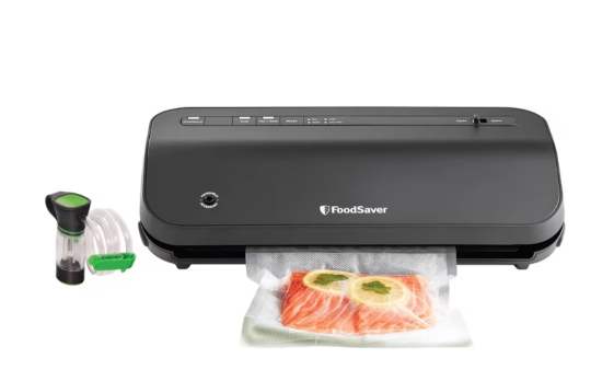 FoodSaver Preserve Vacuum Sealing System Starter Kit with Bags and Rolls
