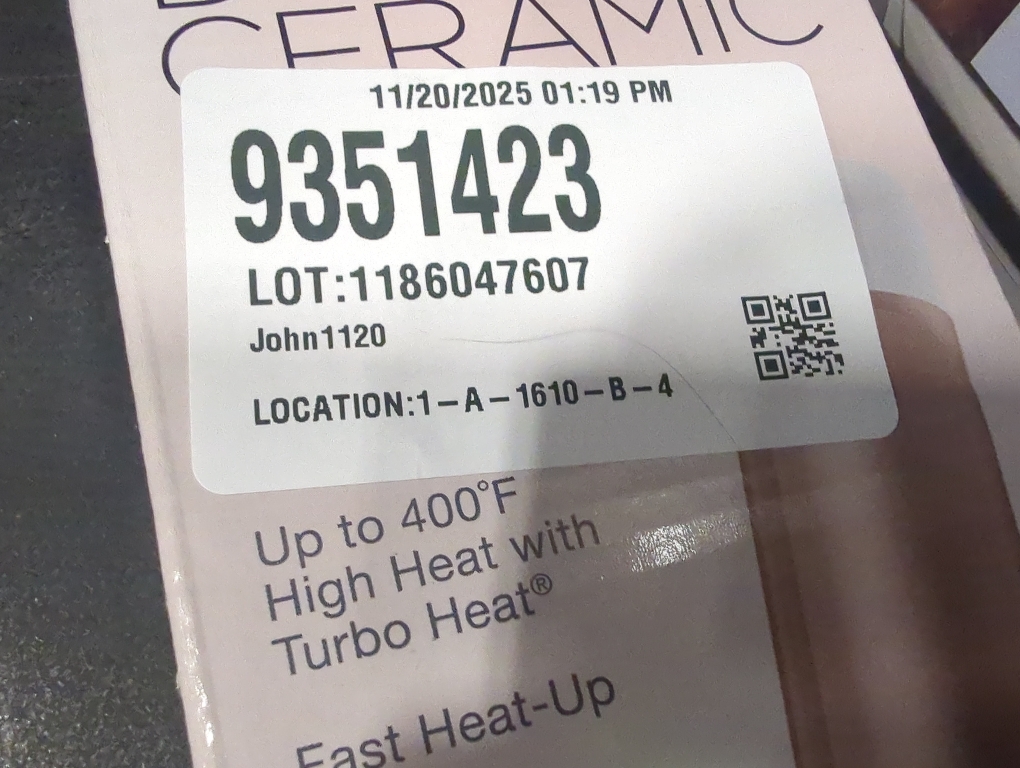 Color rose gold Conair Double Ceramic Rosegold Curling Iron