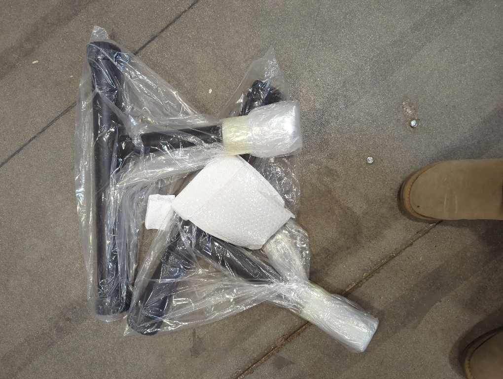 Leinuosen 24.4 Inch Wide Handle Bar for Walking Pad Only with Phone Holder Adjustable Handrail Height from 30.7 to 39.37 Inch Comfortable Grip Stainless Steel Frame Overbold Stable