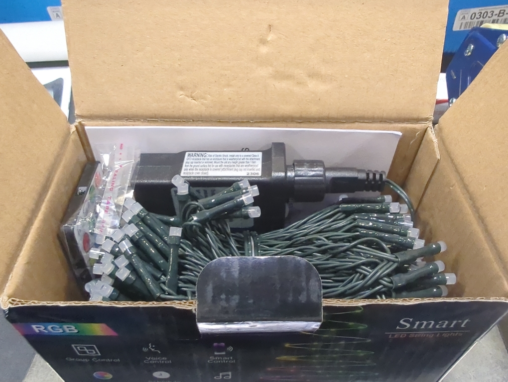 Brizled Color Changing String Lights, 33ft 100 LED Red Mini Lights with Remote, Dimmable RGB Lights String Clear Wire, Indoor USB Twinkle Light for Christmas Halloween Year-Round Decor