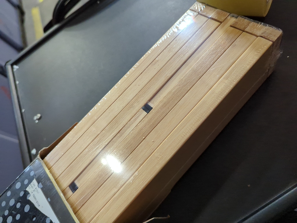 ANTOWIN Bamboo Drawer Dividers Organizers, Drawer Separators Splitter,17-22 inches Long Adjustable Spring-loaded Organizer for Large Utensil, Clothes, Tools Drawers(yellow)