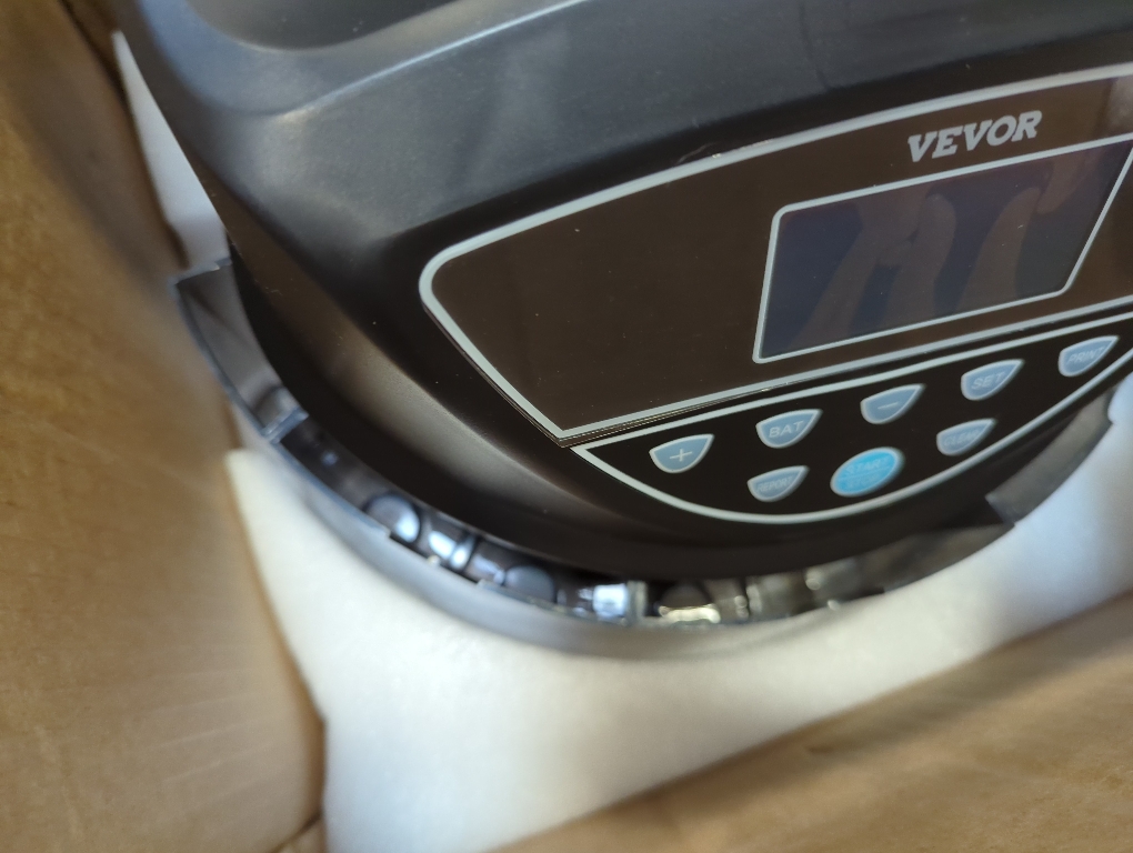 VEVOR Upgraded Coin Counter & Sorter, Coin Sorter and Wrapper Machine with Intuitive Display, Change Counter for USD Coins 1￠ 5￠ 10￠ 25￠ $1, Sorts up to 300 Coins/Min, with 5 Coin Tubes and 5 Trays