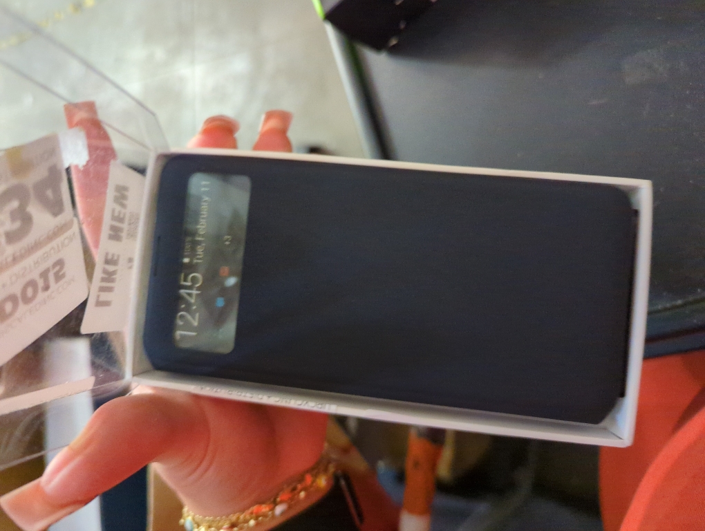 Samsung Galaxy A51 5G S-View Wallet Case  Black