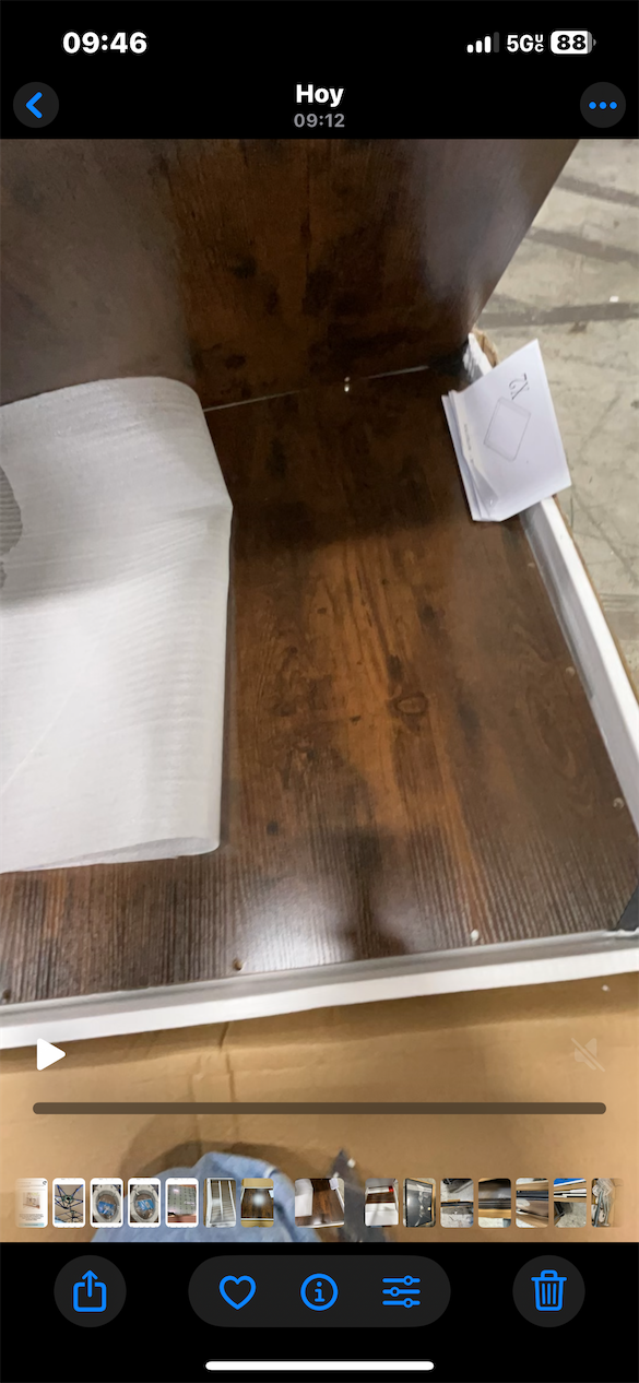 Washer Dryer Countertop, Wooden Laundry Countertop Set of 2 Dryer Storage Shelf for Laundry Room Organization (27.5 x 54) Vintage Wood Color