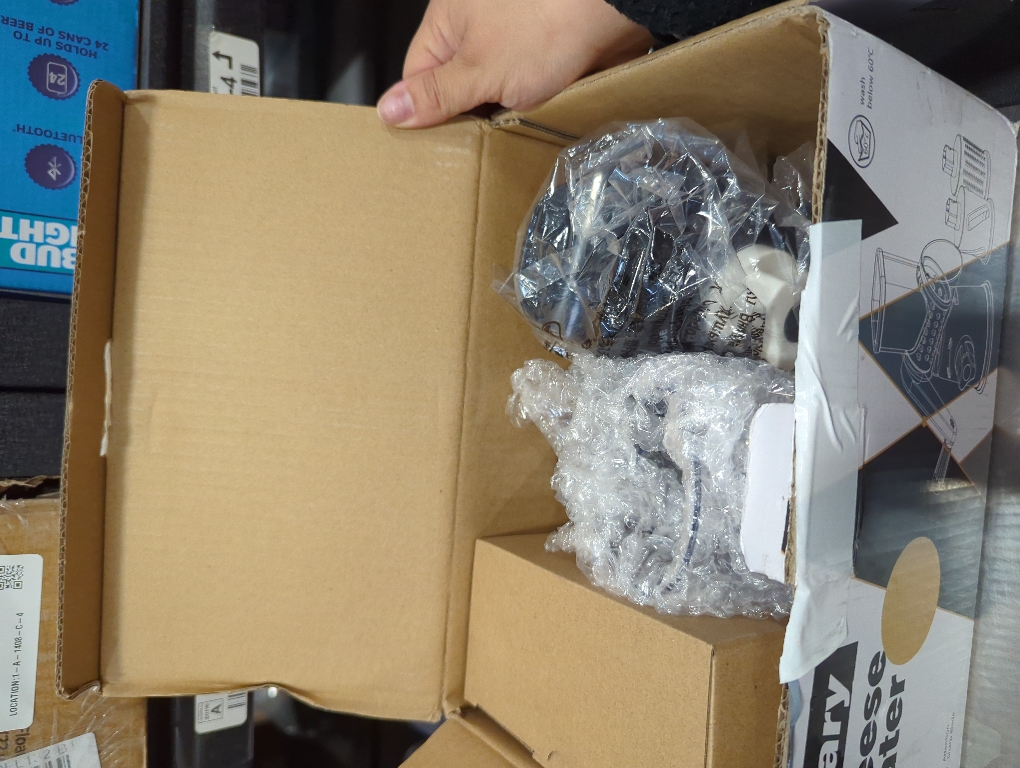 KEOUKE Rotary Cheese Grater Hand Crank Transparent - Shredder Slicer Grinder 3 Stainless Steel Blades, Stable Suction, Labor-Saving Handle, Safe Kitchen Tool for Cheese, Vegetable, Nuts, Chocolate