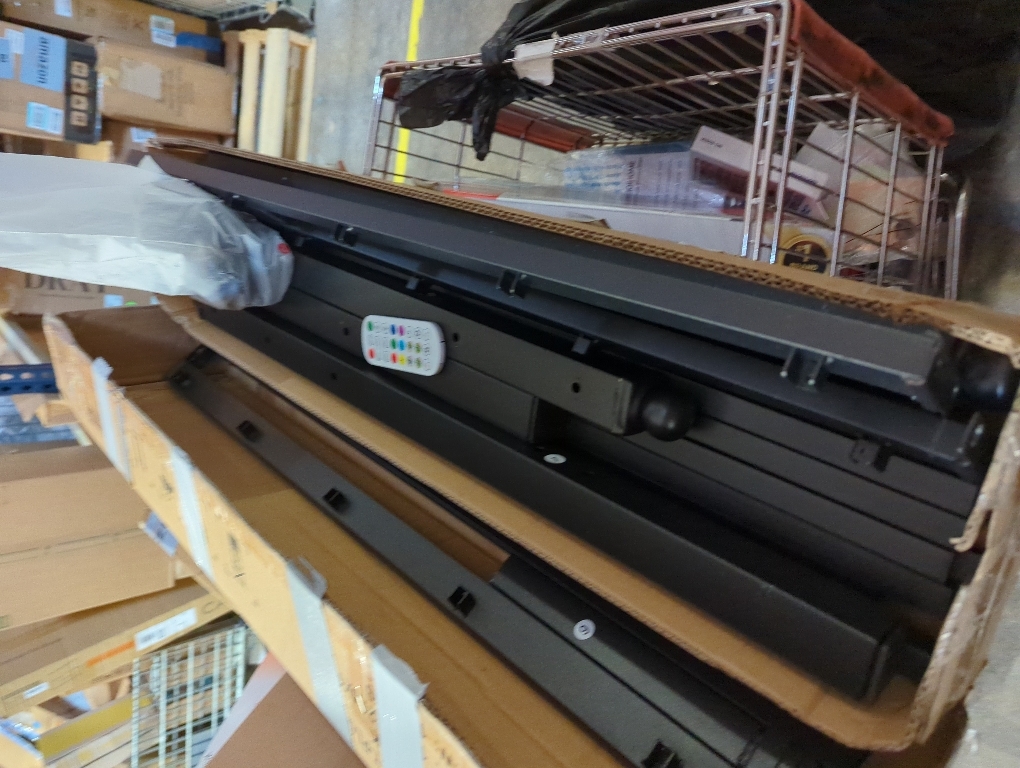 Twin Bed Frame with Headboard and Footboard,Steel Slats Support-LED Bed Frame with USB Charging Station,Mattress Foundation-Under Bed Storage,No Box Spring Needed,Noise Free,Black