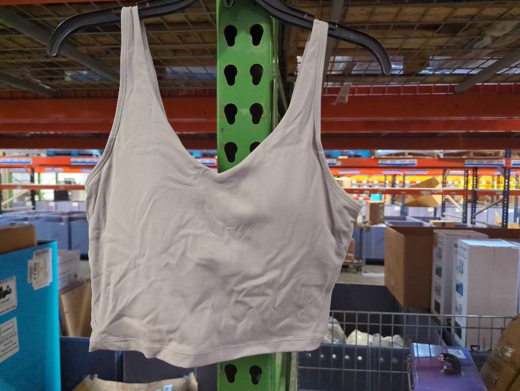 Size M...Women's Tank Top Padded Sports Bra Running Workout Yoga Crop Top