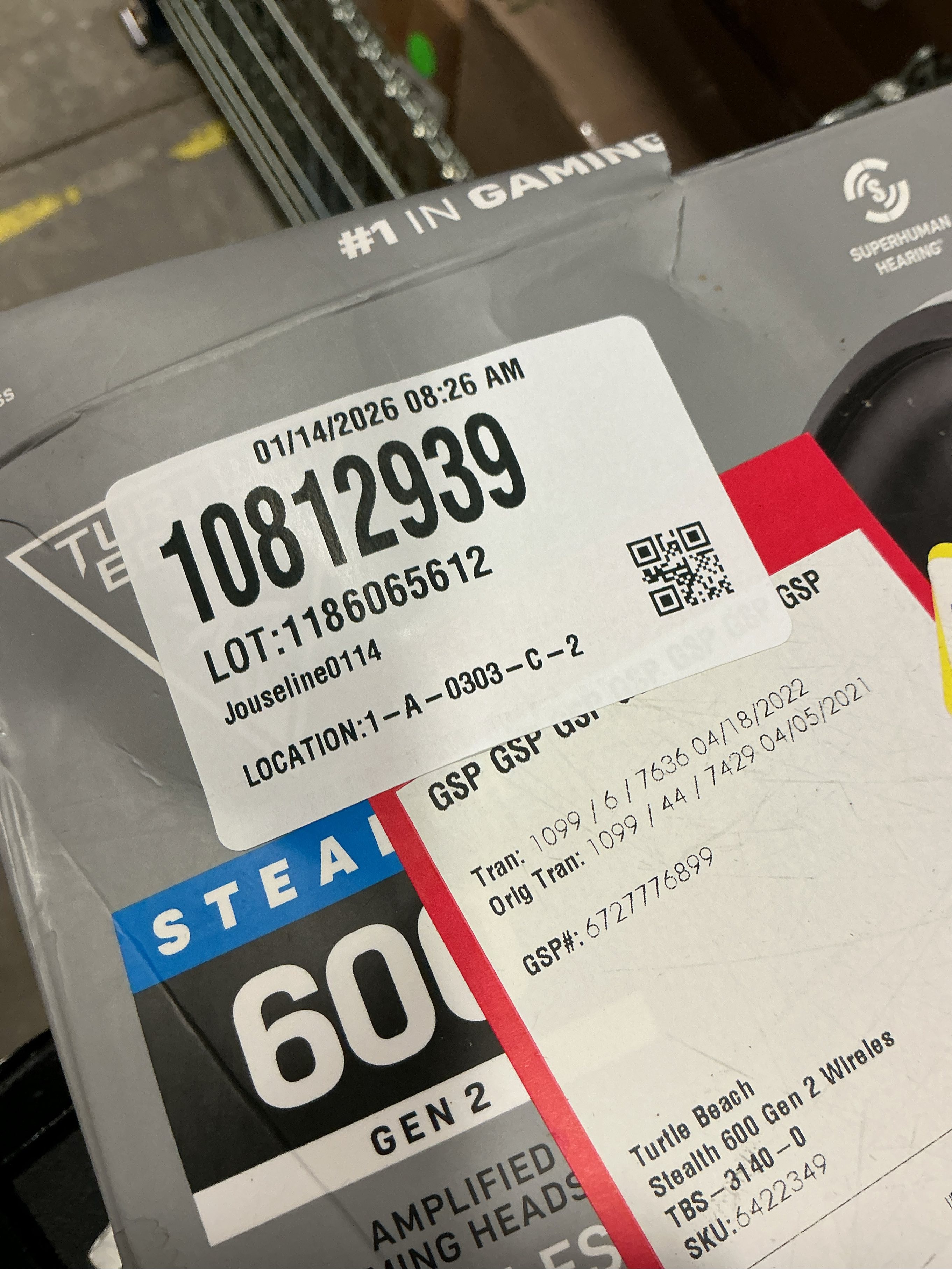 Turtle Beach Stealth 600 Gen 2 Wireless Gaming Headset for PlayStation 4/5 - Black