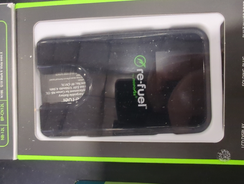 Digipower - Digital Camera Travel Charger for Canon Batteries (NB4L, NB6L, NB11L) - Black