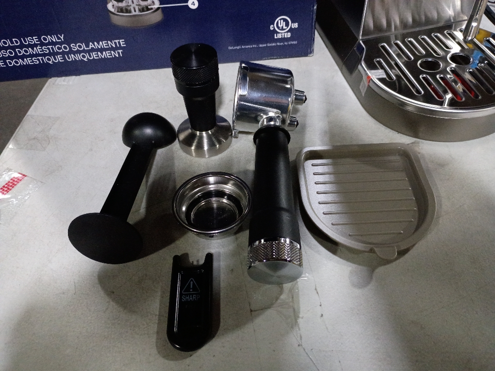 DeLonghi Dedica Duo Espresso and Cold Brew Machine with Milk Frother for Hot & Iced Coffee, Cappuccinos, Lattes & More Stainless Steel