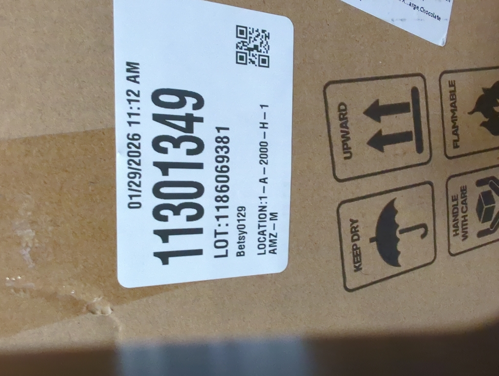 Comfort Expression Orthopedic Dog Bed for Extra Large Dogs 53x42 Inch, Waterproof Egg Crate Foam XXL Pet Bed with Removable Bolsters, Dog Couch with Washable Cover & Non-Slip Bottom, Dark Brown