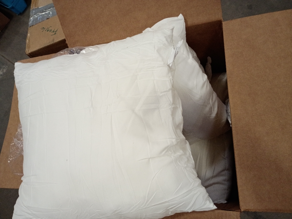 Utopia Bedding 20x20 Pillow Inserts, Set of 2, White – Indoor Decorative Throw Pillows for Bed, Sofa & Couch – Soft, Supportive & Fluffy Cushion Inserts