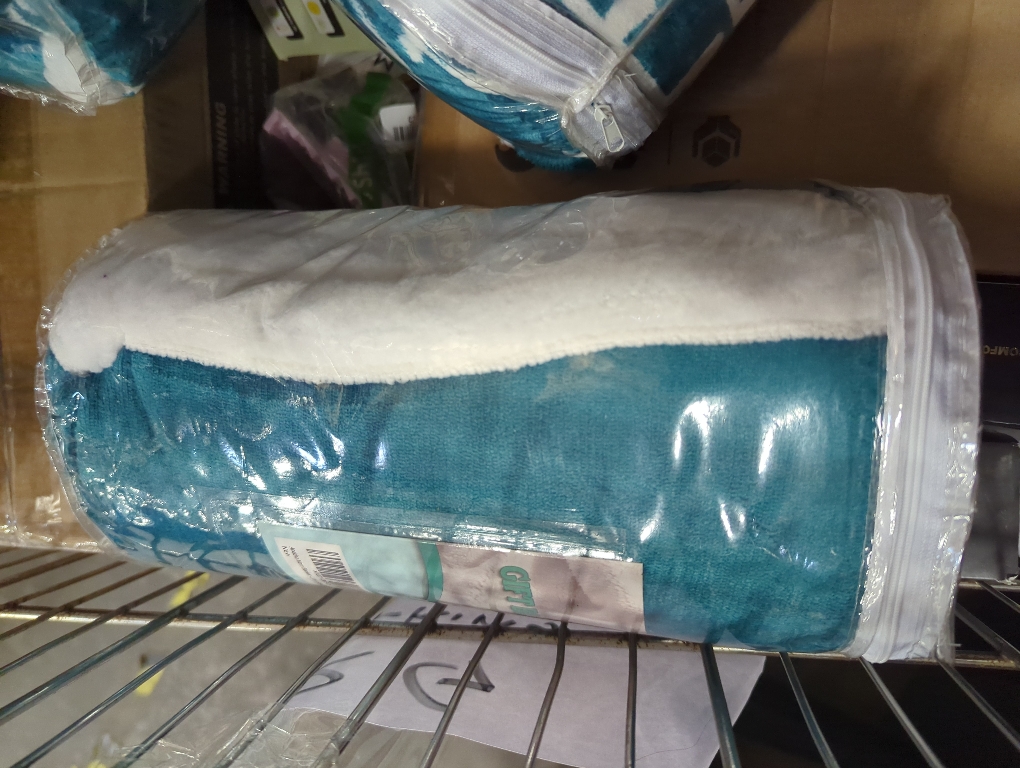 Mom Blanket – Double Layer Sherpa Fleece – Soft Fluffy Throw, Quality Print – 'Thank You Mom, I Love You' – from Daughter, Son – Gift for Birthday, Mother's Day, Christmas, etc. (Ocean Teal)