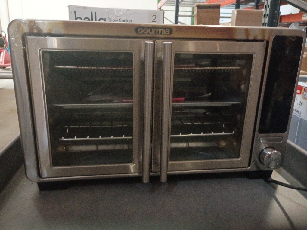 Gourmia XL Digital Air Fryer Toaster Oven with Single-Pull French Doors