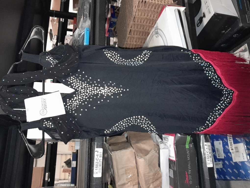 Latin Dance Dresses for Women Strapless Modern Salsa Competition Costume Rhinestone Tango Ballroom Performance Clothes