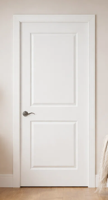 2 panel molded door ND 30*80 White