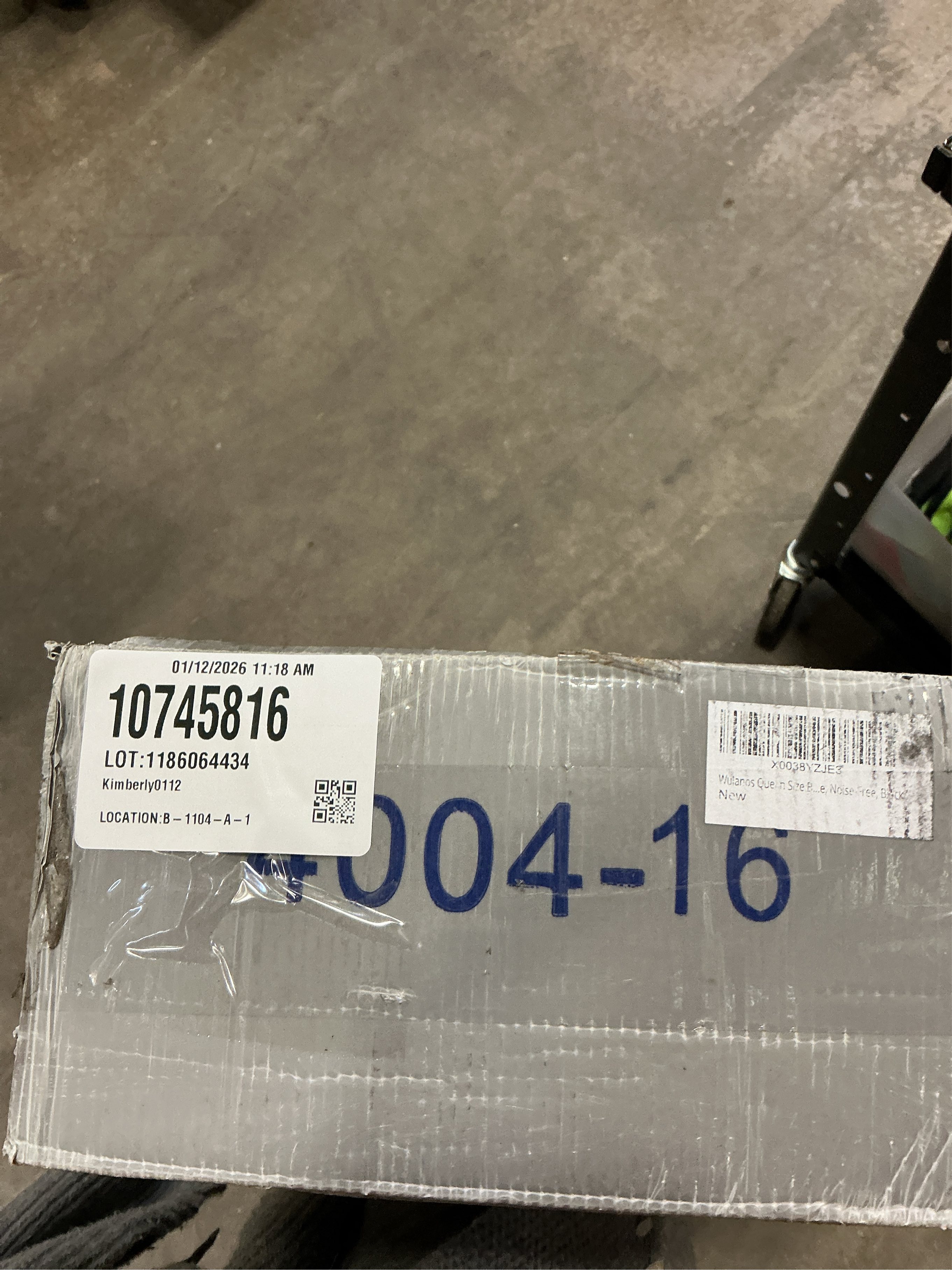 Queen Size Bed Frame with Steel Slats Support, Sturdy and Durable, No Box Spring Needed, 16 Inch High 3500lbs Heavy Duty Metal Platform Frames with Storage, Noise-Free, Black