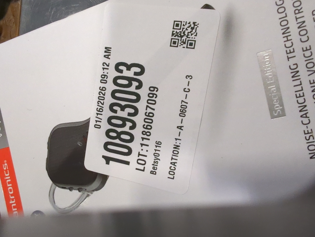 Plantronics - Voyager 3220 Bluetooth Headset - Diamond Black