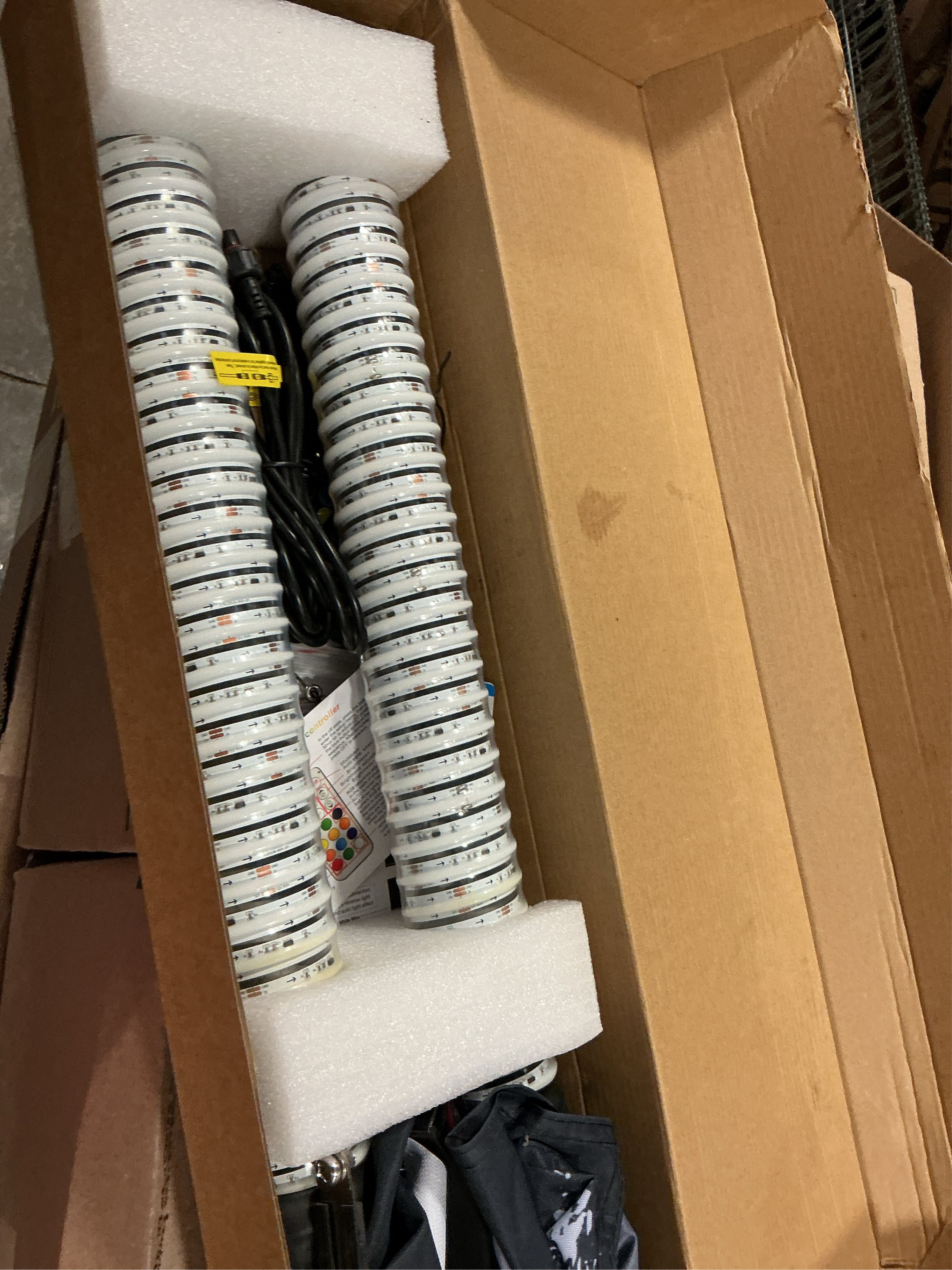 KEMIMOTO 2pc 2ft COB Fat Whip Lights for Side by Side, Turning Signal Function Compatible with Polaris RZR Can-Am Maverick X3, LED Whip Lights for UTV ATV Buggy Boat Offroad