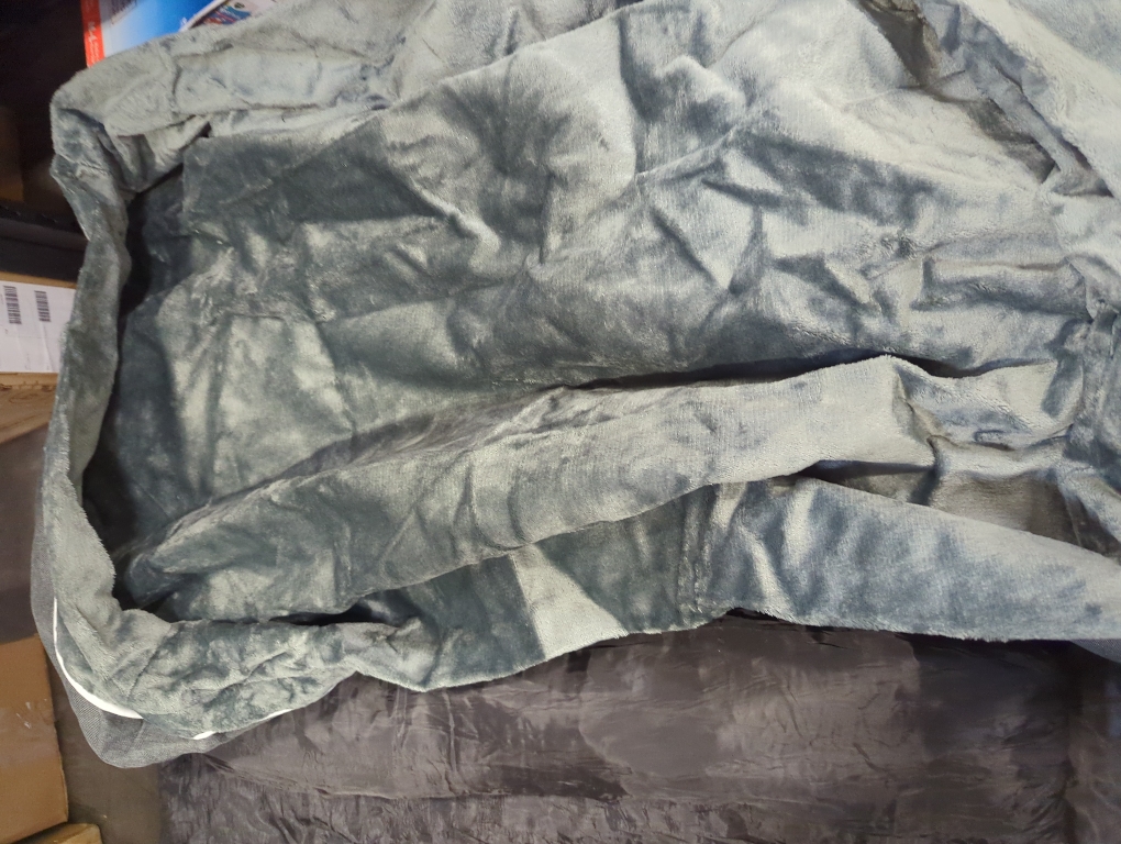 EHEYCIGA Orthopedic Dog Beds for Extra Large Dogs 44x32Inch, Waterproof Memory Foam XL Pet Bed with Sides, Non-Slip and Egg-Crate Foam Big Dog Couch Bed with Washable Removable Cover, Grey