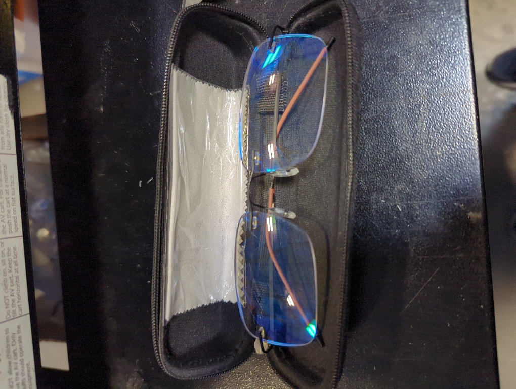 YIMI Rimless Progressive Multifocus Reading Glasses Blue Light Blocking No Line Multifocal Computer Readers for Women Men
