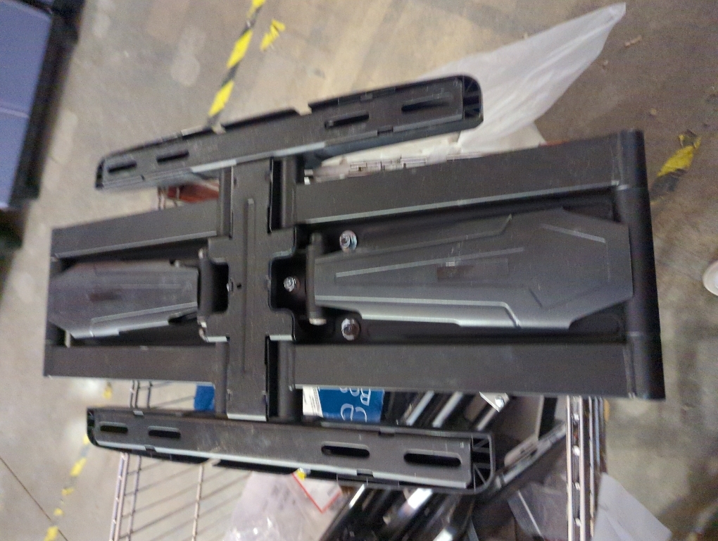 ynVISION.DESIGN Ultra Slim & Thin Full Motion Articulating TV Wall Mount 43-90 TVs | World's Thinnest Fully Articulating Bracket Compatible with Samsung Frame LG and Sony | Swivels and Tilts