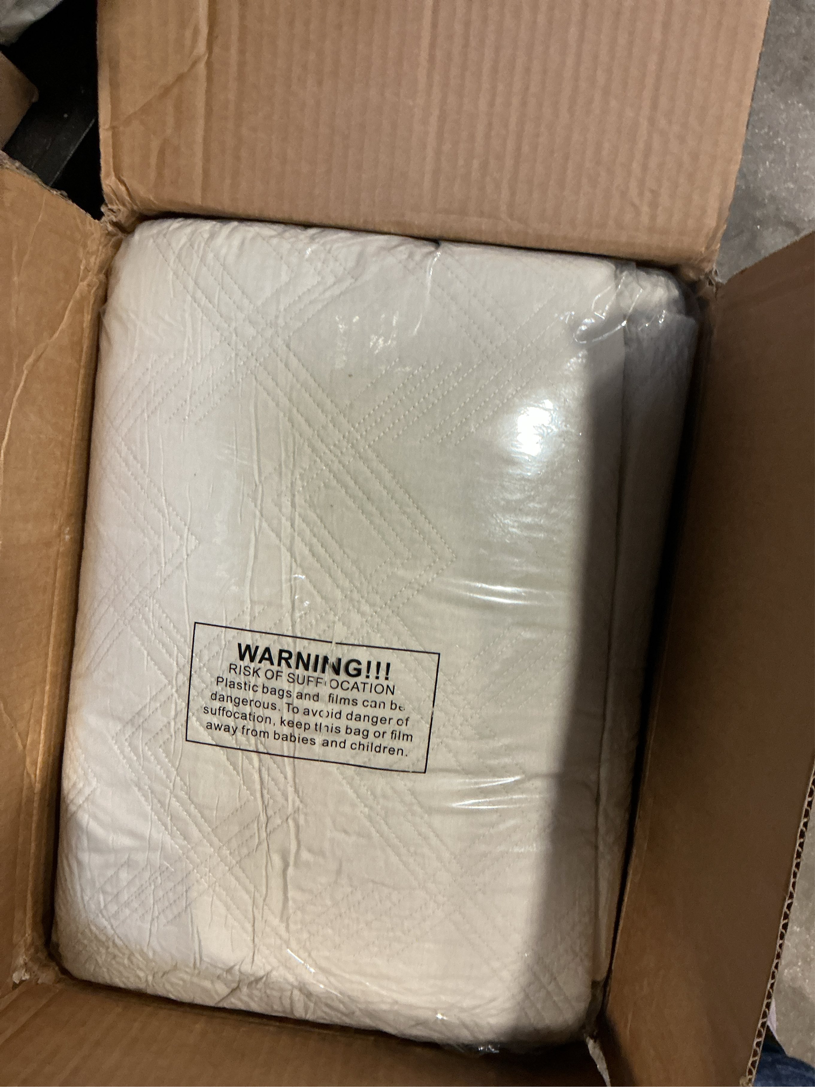 WDCOZY 100% Cotton Oversized King Quilt Set - Beige California Cal King Size Soft Lightweight Modern Bedspread, Farmhouse Country Rustic Coverlet, Textured Like Linen, Shabby Chic Bedding