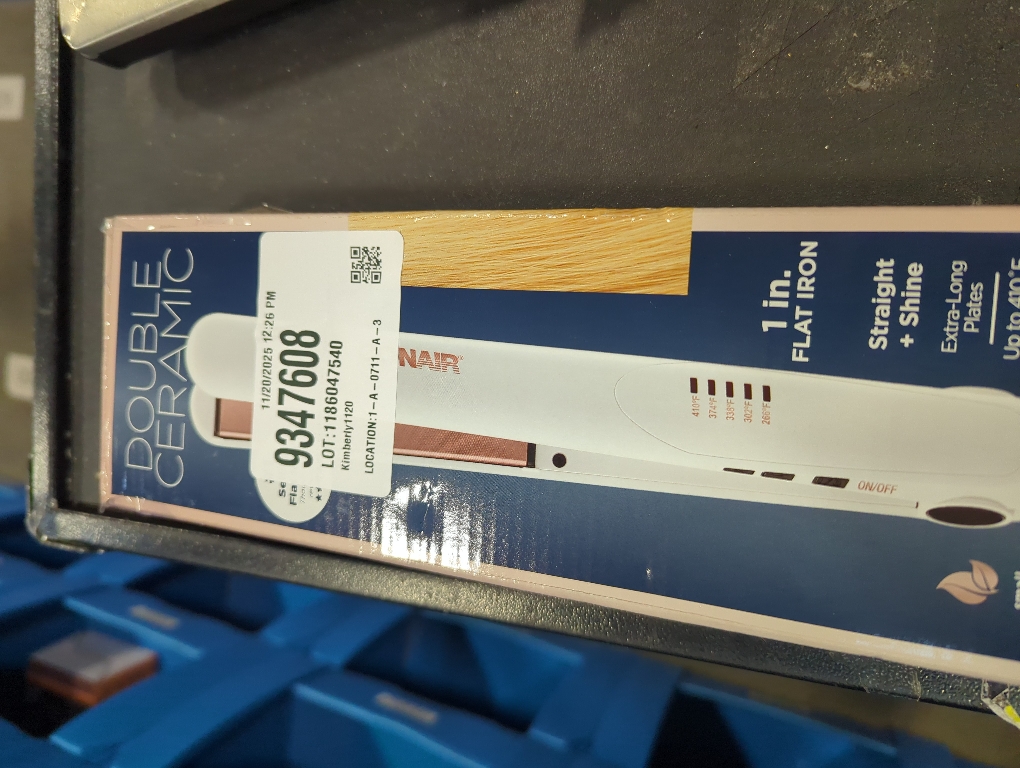 Conair Double Ceramic Rose Gold 1 Flat Iron