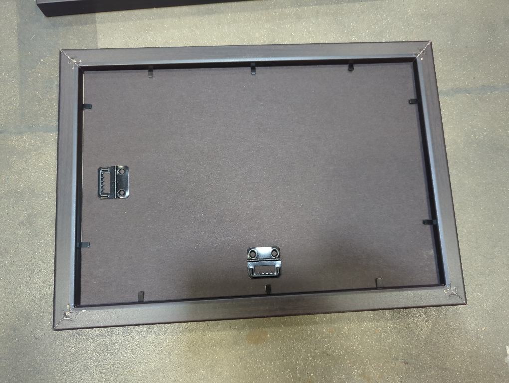 4pk Brown Square Picture Frame