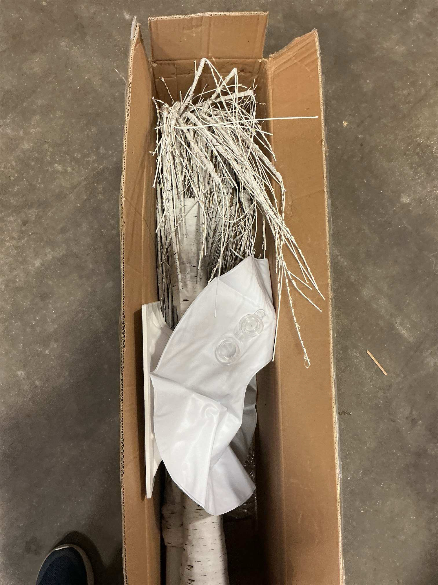 LIGHTSHARE LED Birch Tree Light Set - Trees with Warm White Lights - Indoor Outdoor Christmas Wedding Party Decorations (3-Pack)