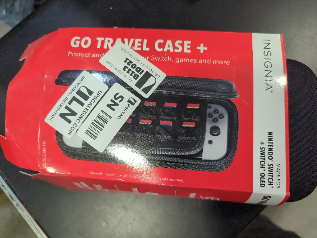 Insignia Nintendo Switch, OLED Go Travel Case
