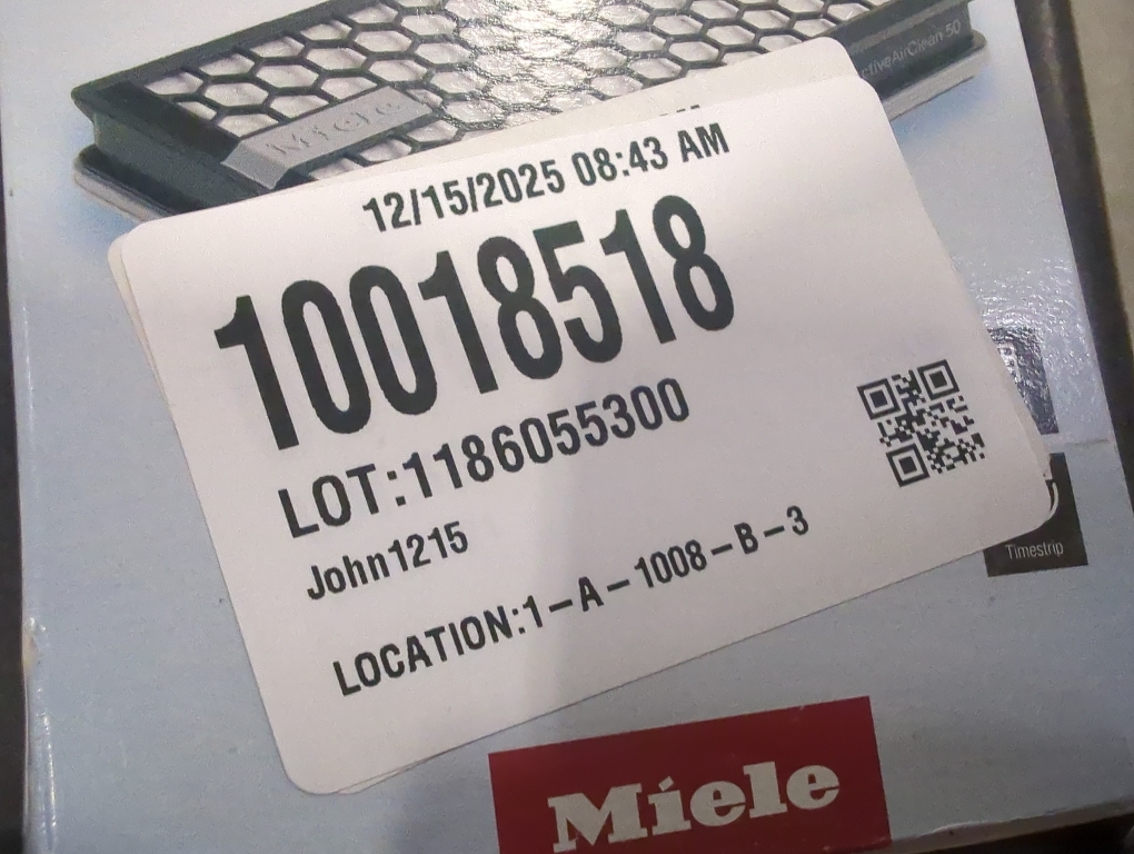 Miele Original Active AirClean Filter SF-AA 50 for Miele Complete C2, Complete C3, Compact C1, and Compact C2 vacuum cleaners