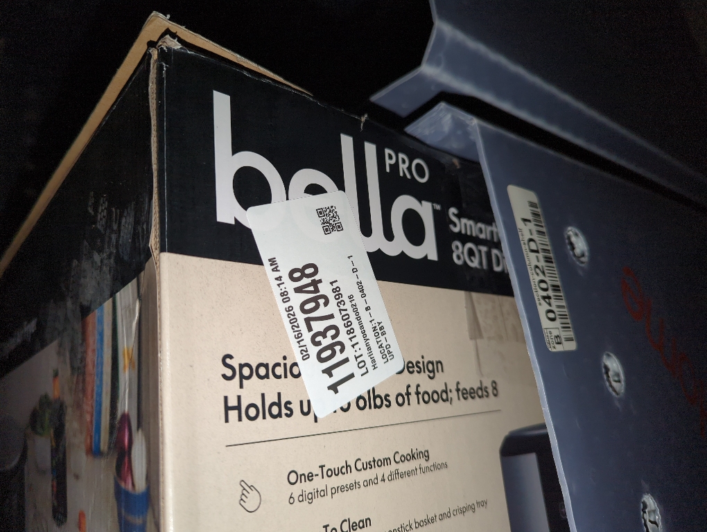 Bella PRO - SmartCrisp 8-qt. Touchscreen Air Fryer - Stainless Steel
