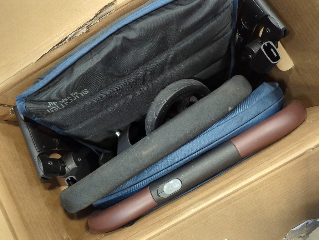 3Dquickclose CS  Compact Fold Stroller-Blue